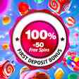 Candy casino 100% bonus ke vkladu
